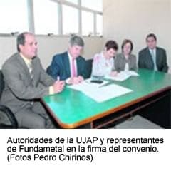 Para la Capacitación de Cursantes de sus Diplomados UJAP y Fundametal firmaron Convenio de Cooperación