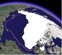 El Polo Norte se convierte en isla