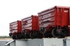 26 vagones de Ferrominera se descarrilaron en el traslado de hierro