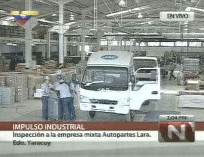 Autopartes Lara inició ensamblaje de camiones JAC en Venezuela