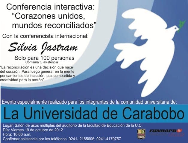 Silvia Jastram dictará charla en  Facultad de Educación de la UC