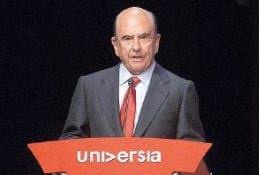 Emilio Botín: Las universidades