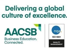 El sistema de gestión de la calidad de la acreditación de AACSB obtiene la certificación ISO 9001:2015