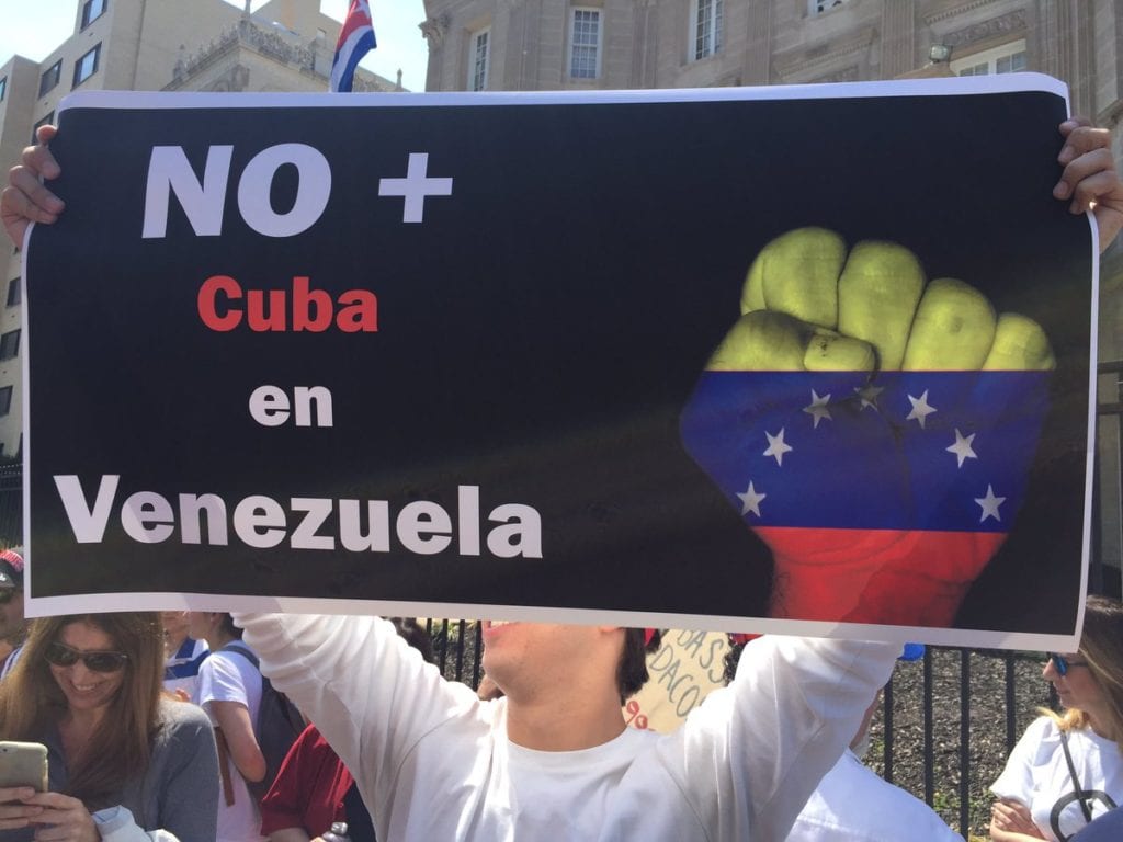 Cuba, Hands off Venezuela