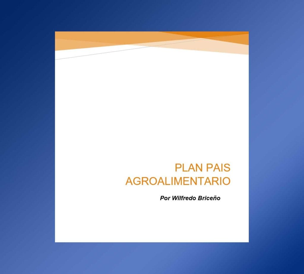 Plan País Agroalimentario – Venezuela 2019