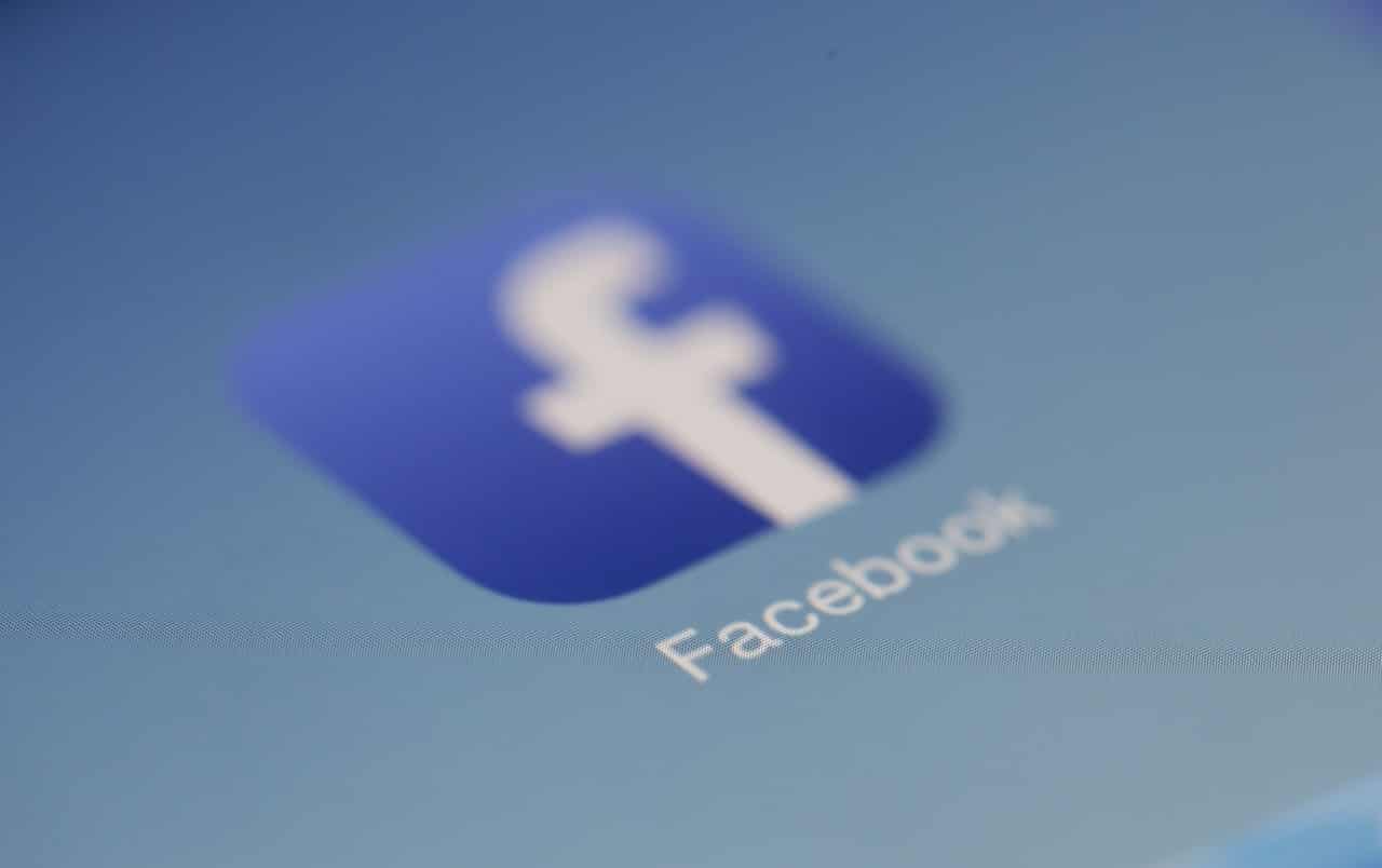 facebook rede social shop internet azul