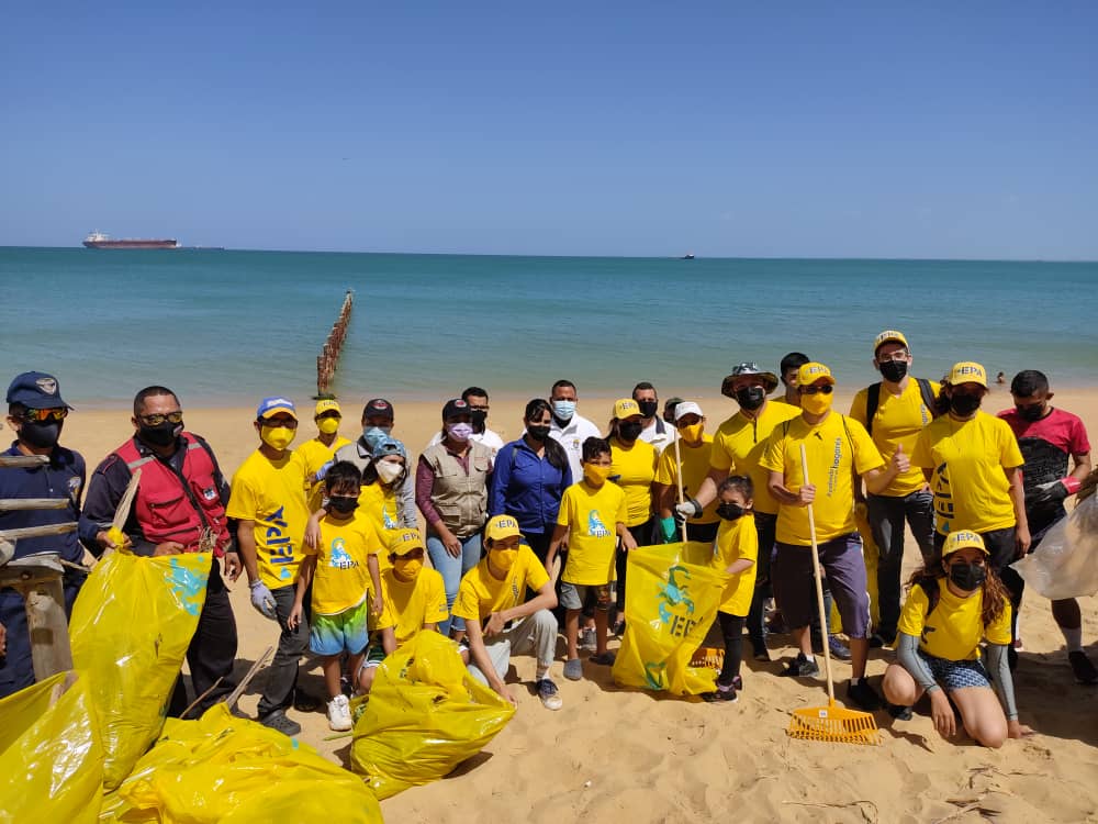 EPA celebró Día Mundial de las Playas con jornada de saneamiento de playas