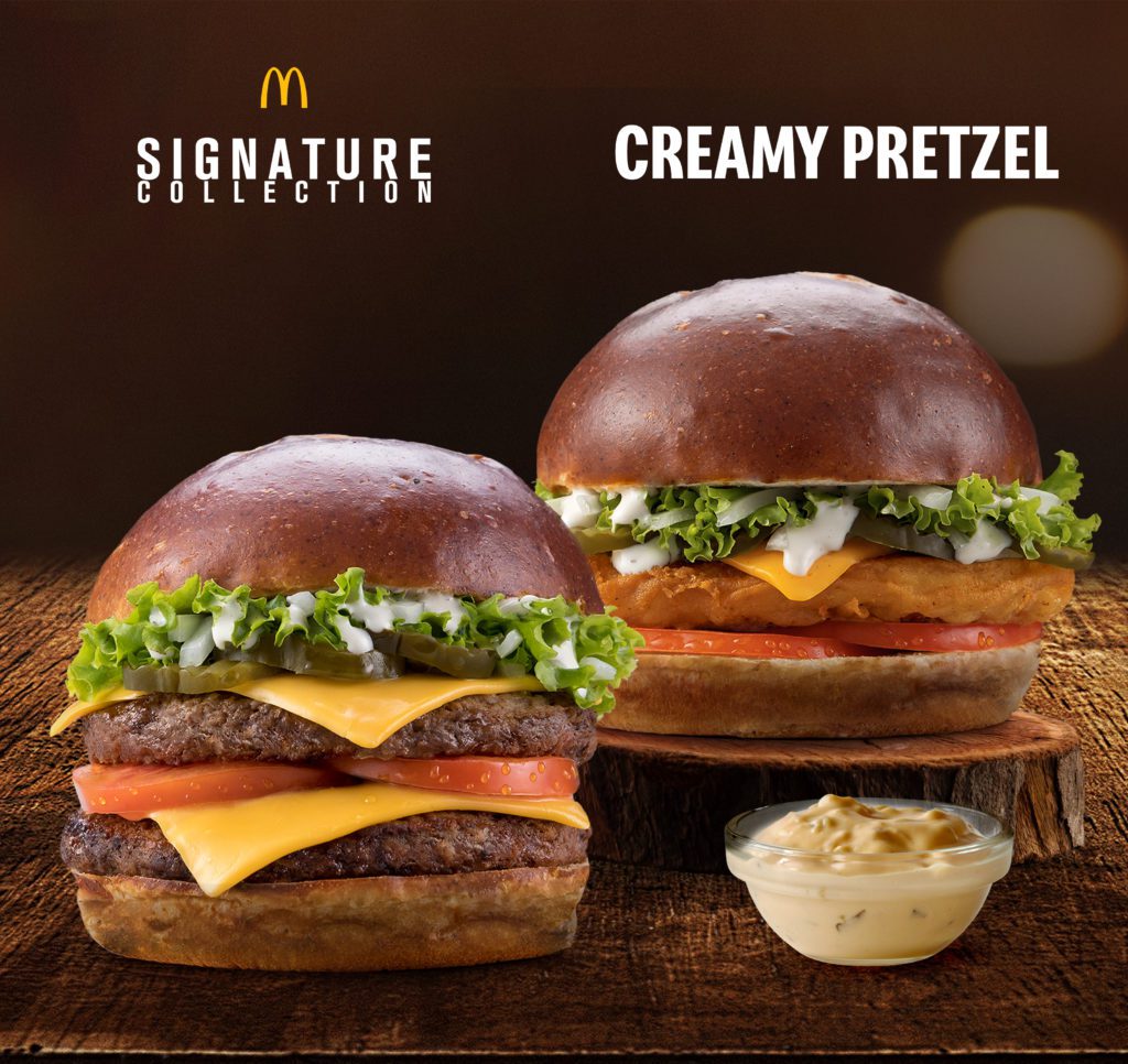 McDonald’s presenta su nueva hamburguesa Creamy Pretzel