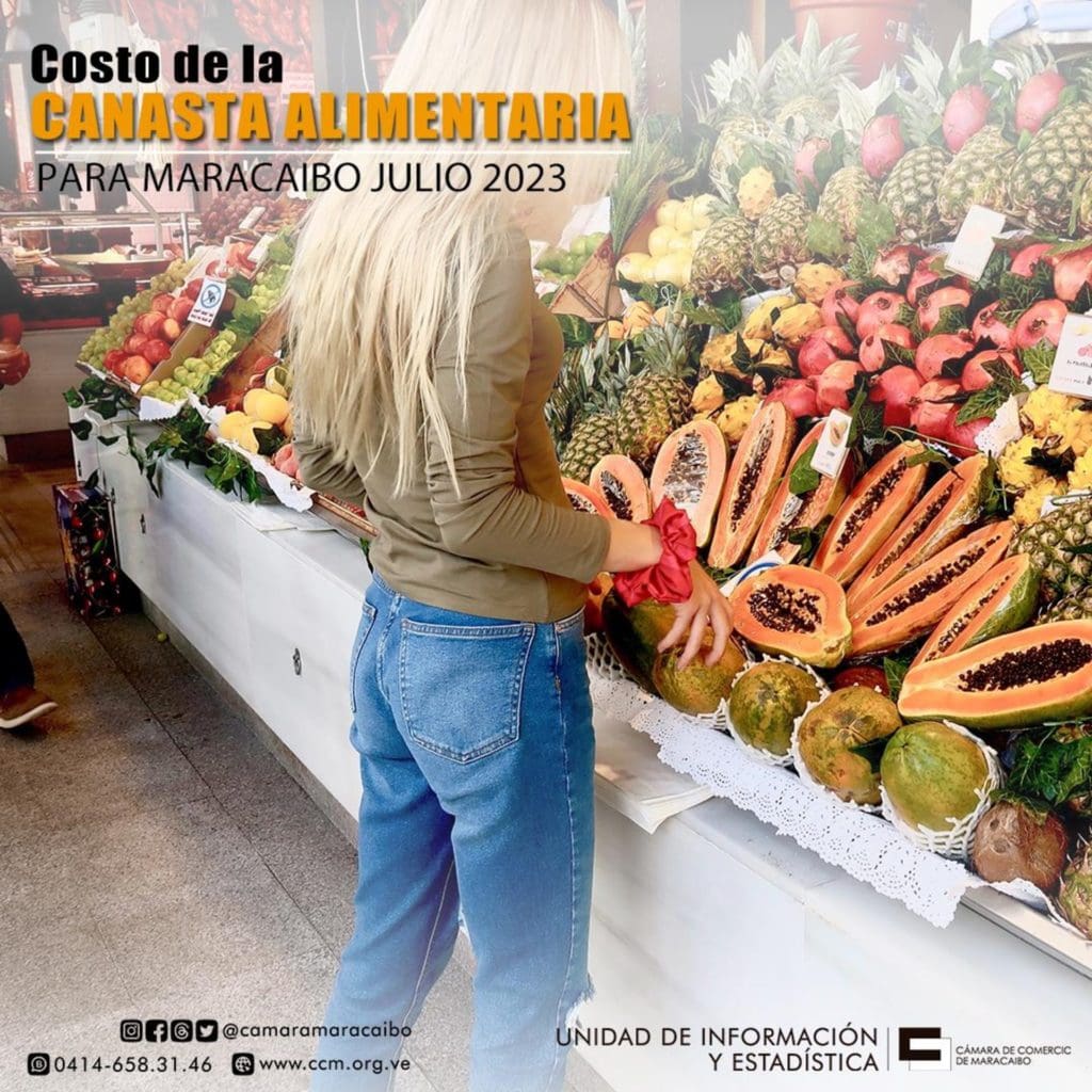 Canasta Alimentaria en Maracaibo continua su tendencia hacia la baja.