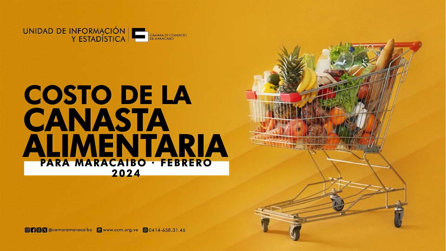 Canasta Alimentaria en Maracaibo se mantiene estable durante febrero